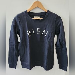 Bien Fait Black Pullover Sweatshirt